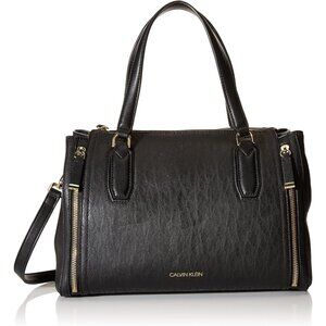 Calvin Klein Women's Bubble Lamb Novelty Organization Satchel Reyna